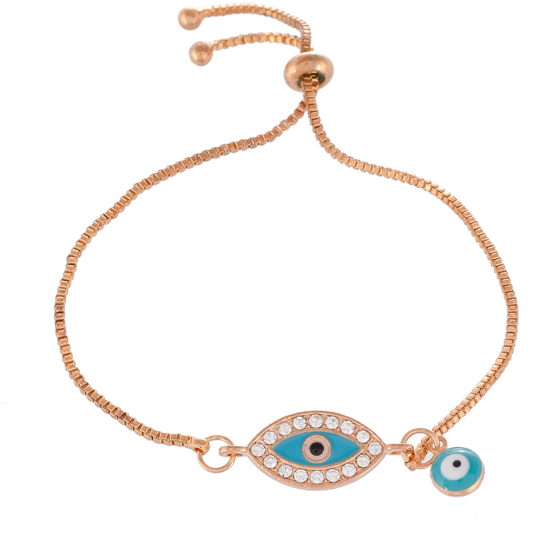 Gold Evil Eye Hand Chain | Earthbound Trading Co.